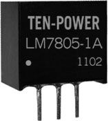 12V转5V物联网专用开关型三端稳压模块