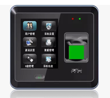中山办公室玻璃门锁，指纹识别门禁系统，中控指纹机