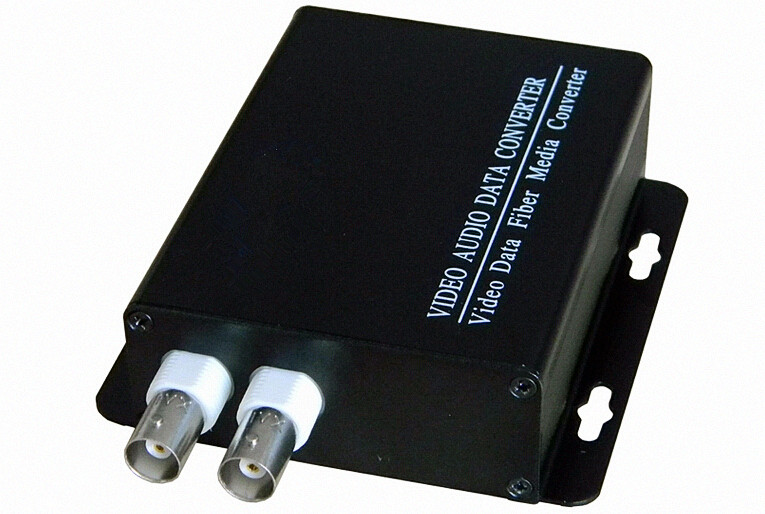 2路视频+1路反向RS(485)数据光端机