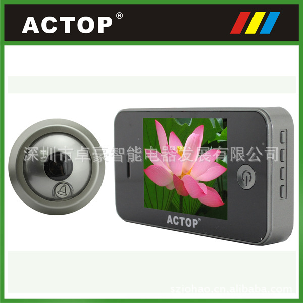 卓豪智能可视电子猫眼 自动拍照 智能可视电子猫眼门铃