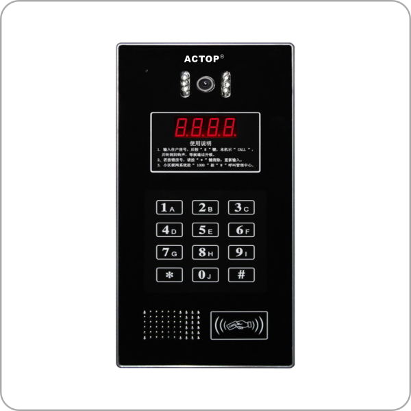 楼宇对讲系统 对讲门铃 室内分机 可视分机 电子门铃