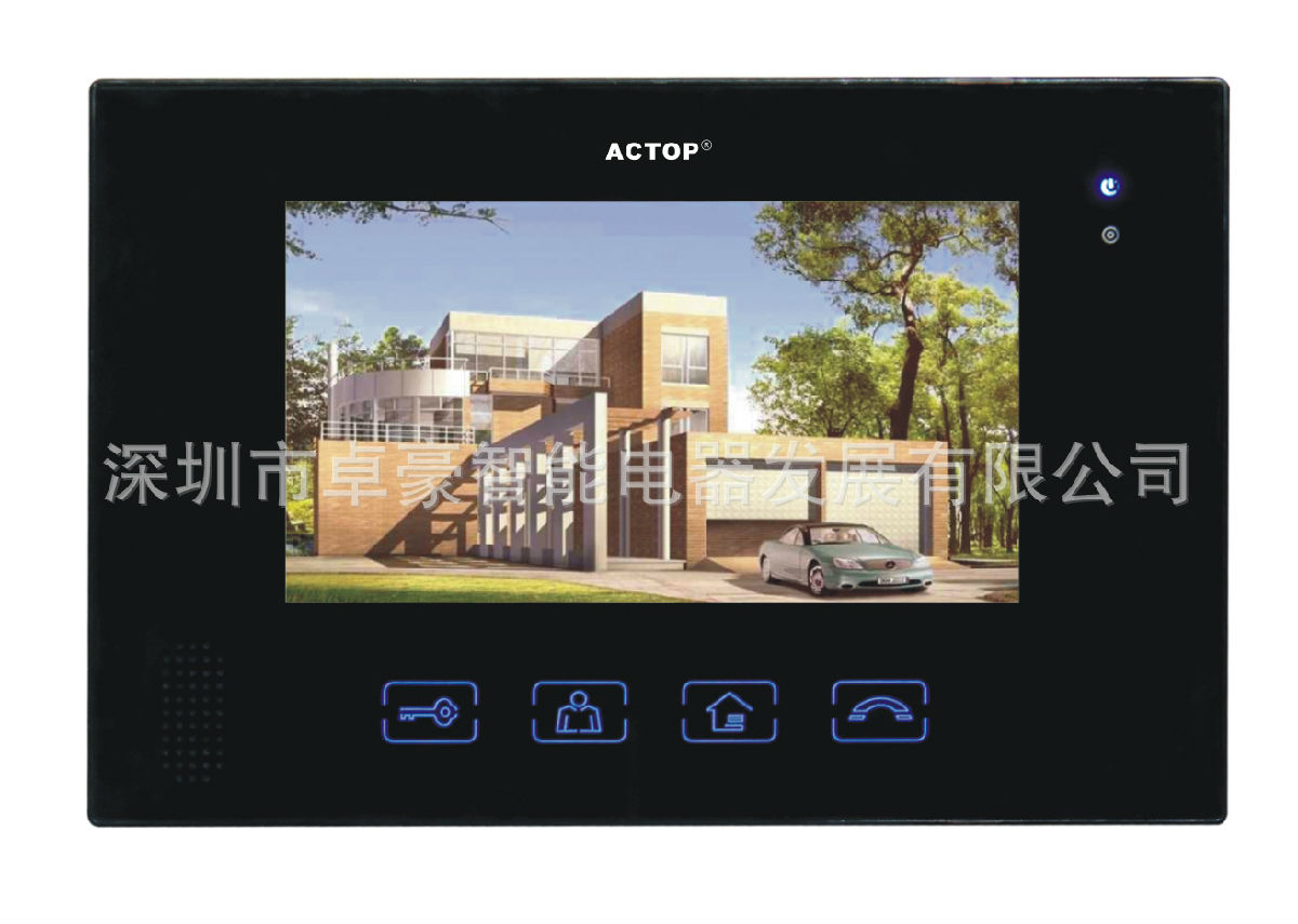 大型楼宇系统门铃 小区专用门铃 7寸大屏清晰门铃 模拟楼宇系统