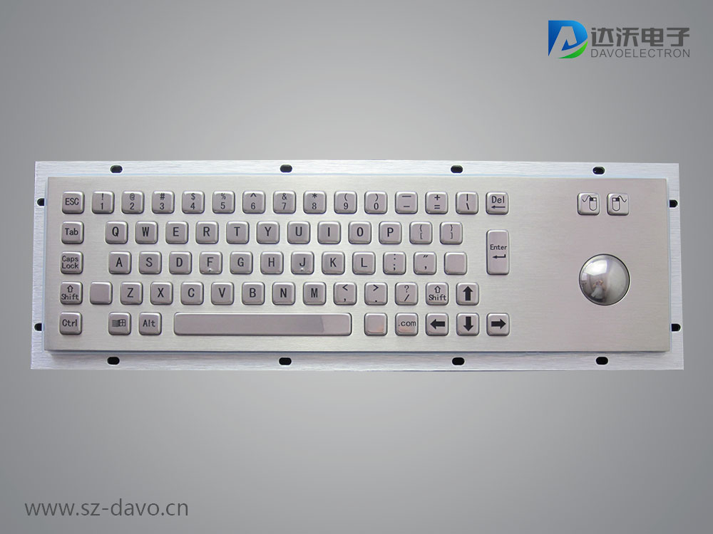 防爆轨迹球键盘 不锈钢防水键盘