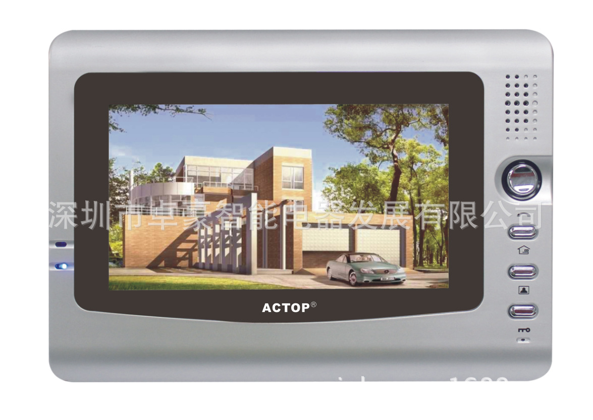 深圳厂家大屏7彩色室内可视 楼宇对讲系统 可视对讲 可视门铃