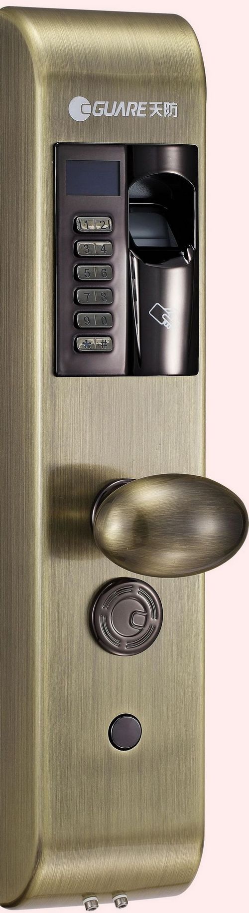 指纹密码智能电子锁厂家开发