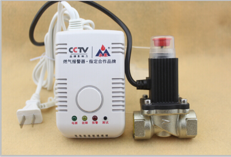 实用型家用燃气报警器带切断阀