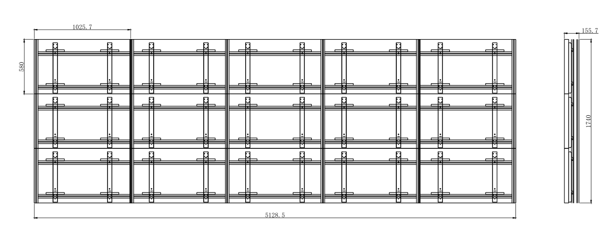 3x5简易壁挂--贝赛尔-供应