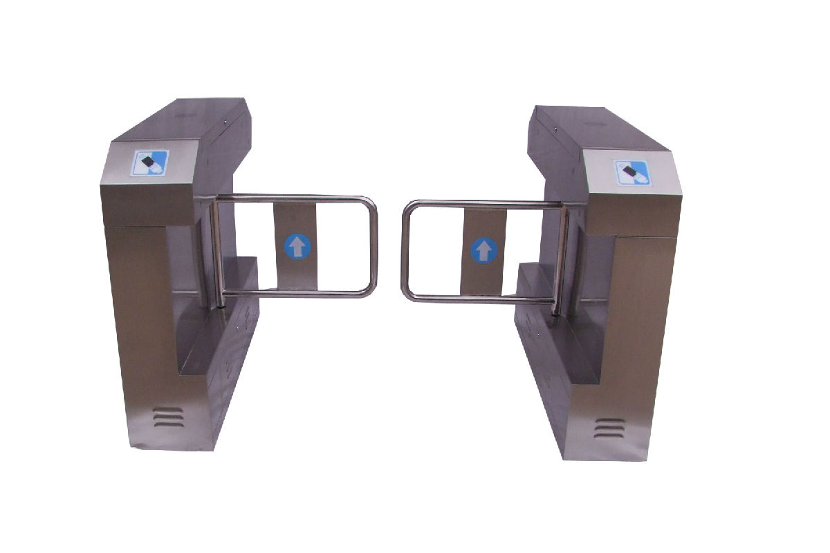 深圳兴创恒桥式斜角摆闸低价供应 智能摆闸 标准摆闸 通道闸