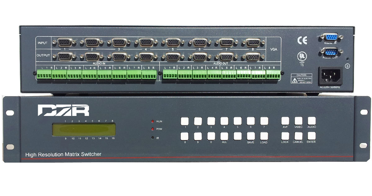 深圳东智睿VGA矩阵会议矩阵厂家