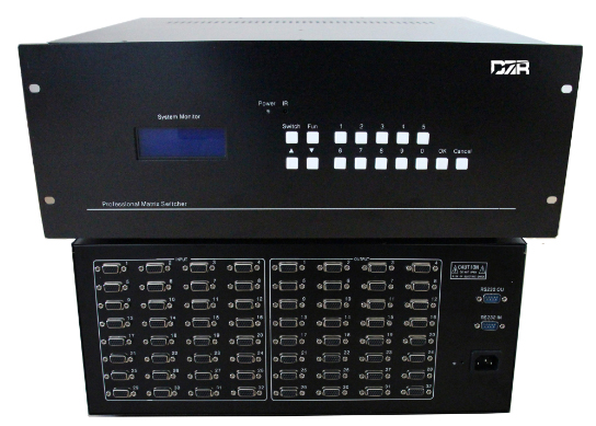 深圳东智睿VGA矩阵16进16出会议矩阵厂家视频会议矩阵