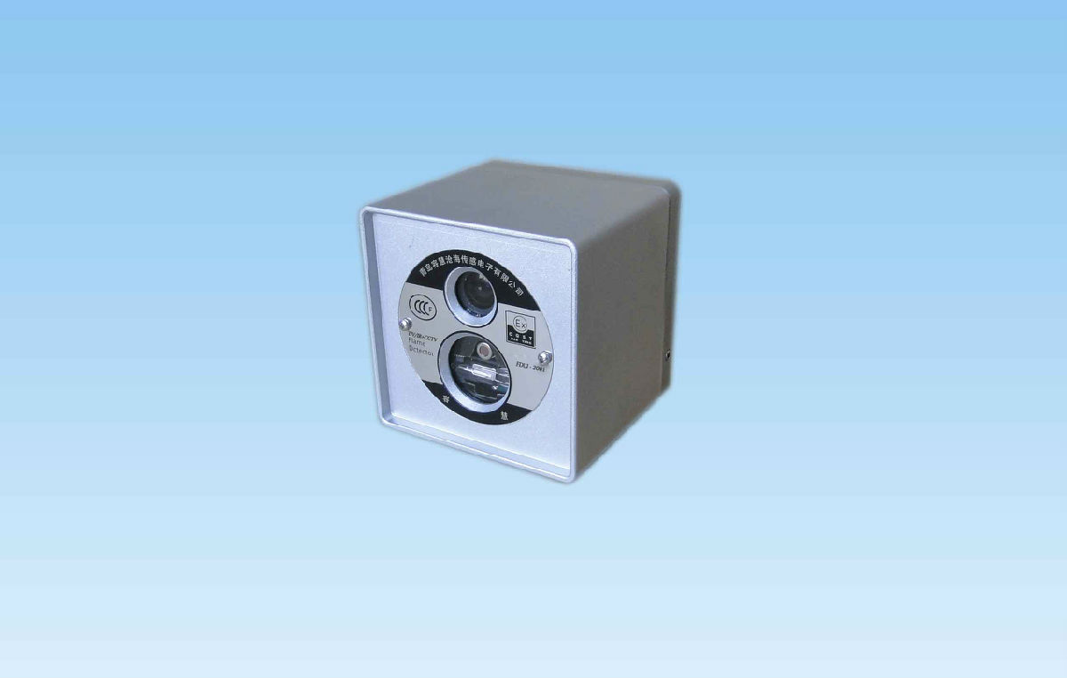 视频+红紫外复合型火焰探测器