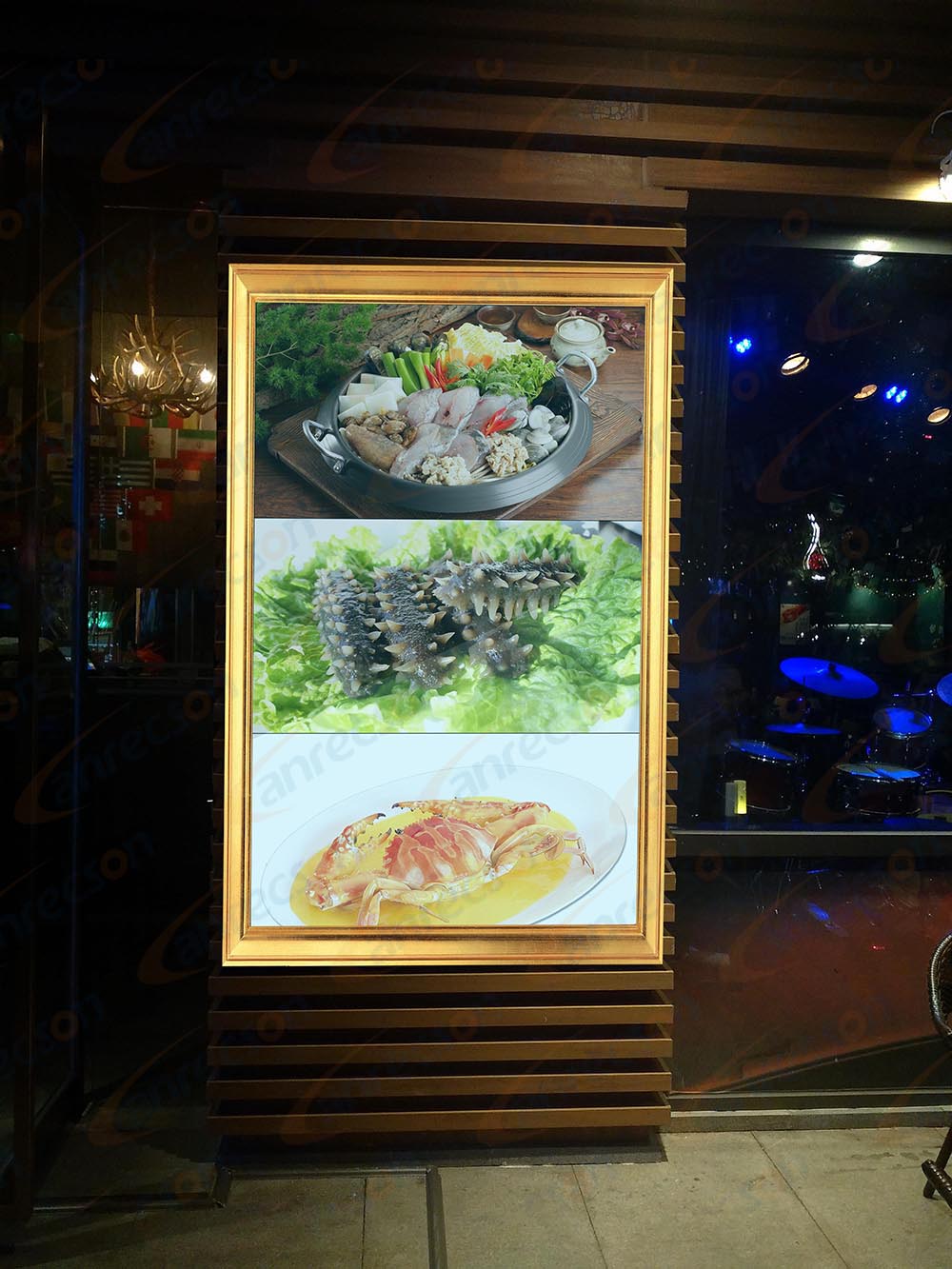 55寸低亮5.3mm超窄边液晶拼接单元