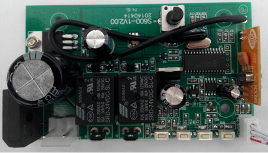 车库门无线控制器电子限位滚动码无线控制器