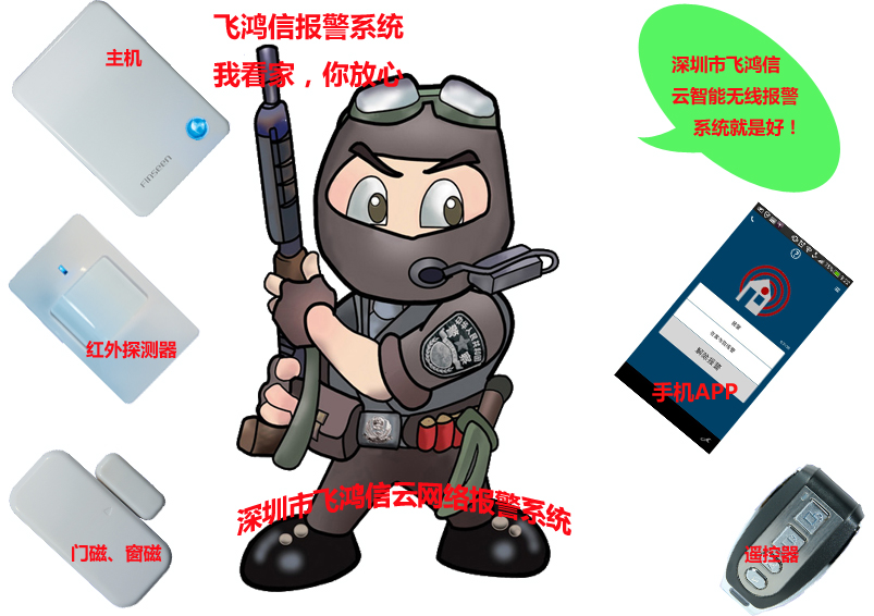 云报警器U1给家庭一个保障 给自己一个放心