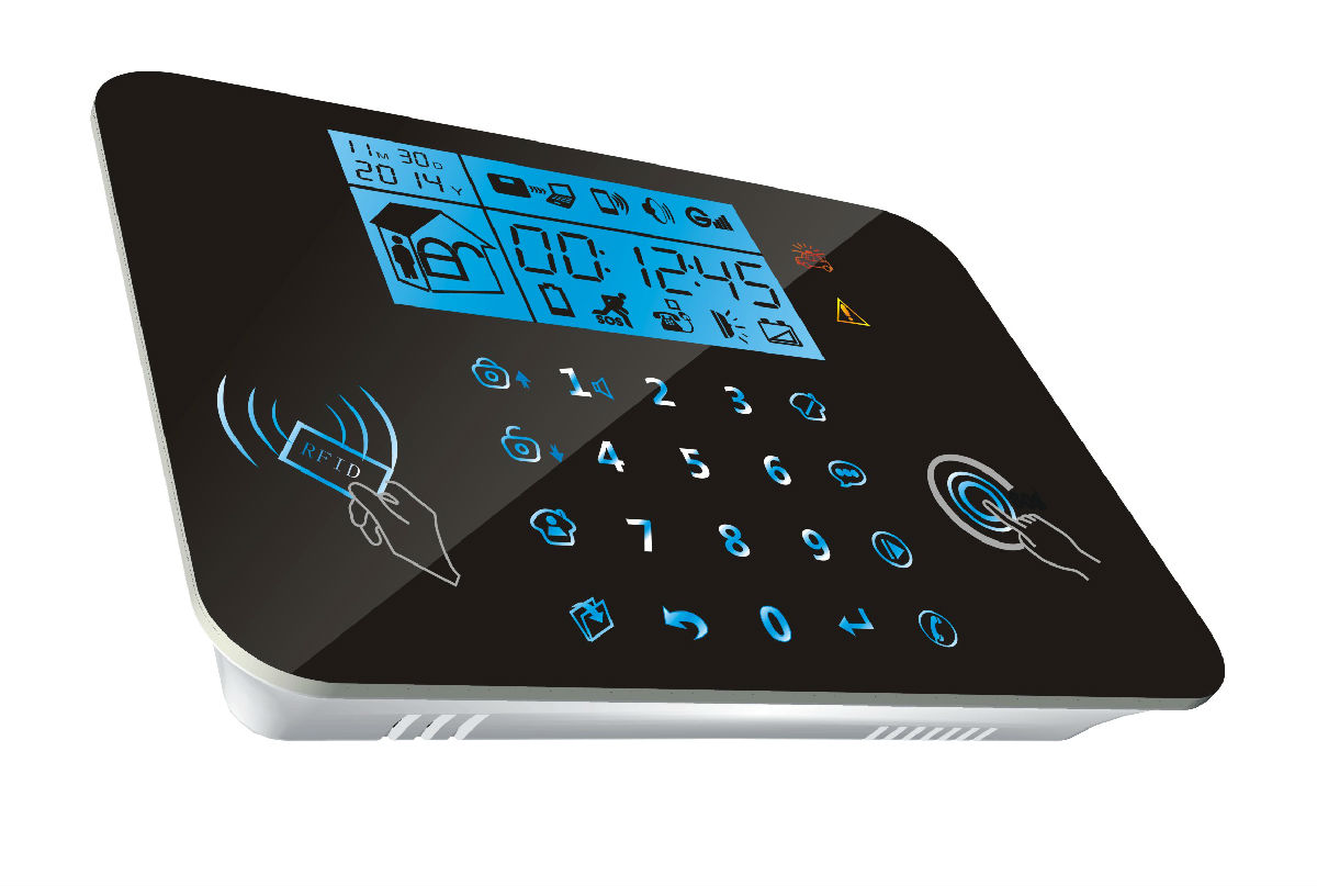 厂家直供99防区语音防盗报警器 无线智能家庭防盗手机APP系统