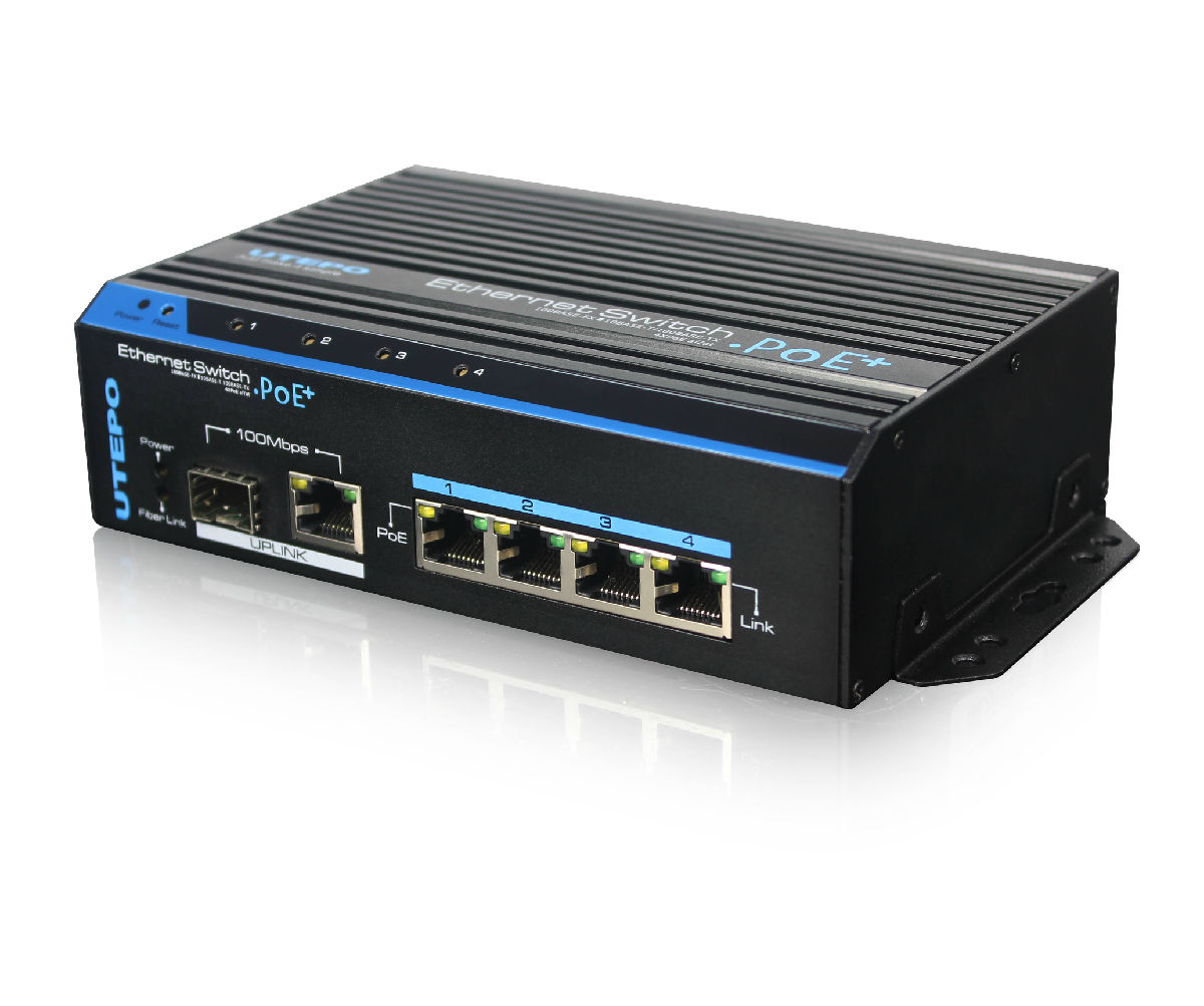 安防专用4口PoE交换机-北京