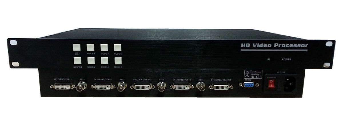 VGA四画面分割器/合成器/分屏器