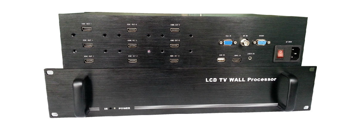 6路HDMI电视机拼接处理器