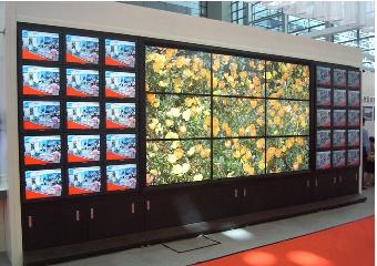 湖北公路管理系统47寸液晶拼接大墙厂家彩晨科技报价表