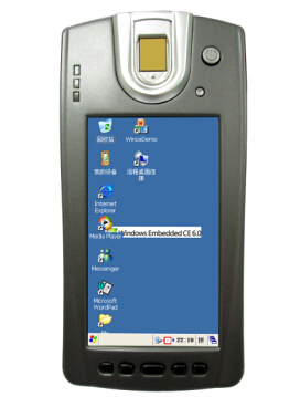 大屏IC卡指纹手持机 　