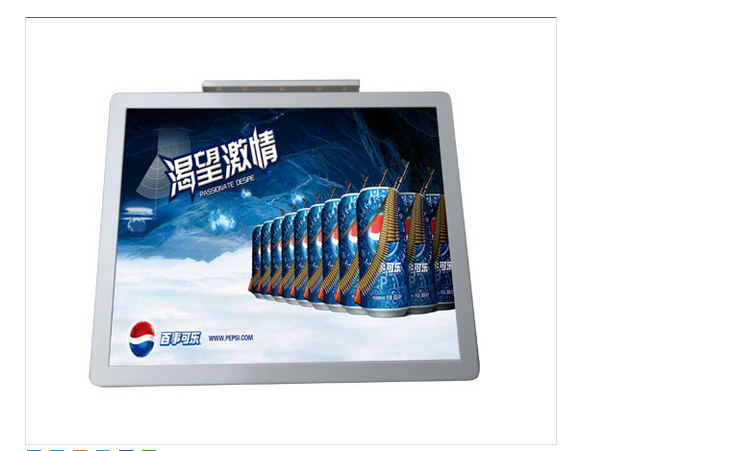 车载广告机|17寸车载移动电视 