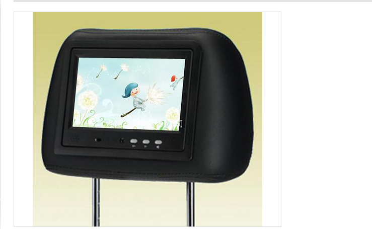 7寸迷你型车载广告机|头枕广告机 