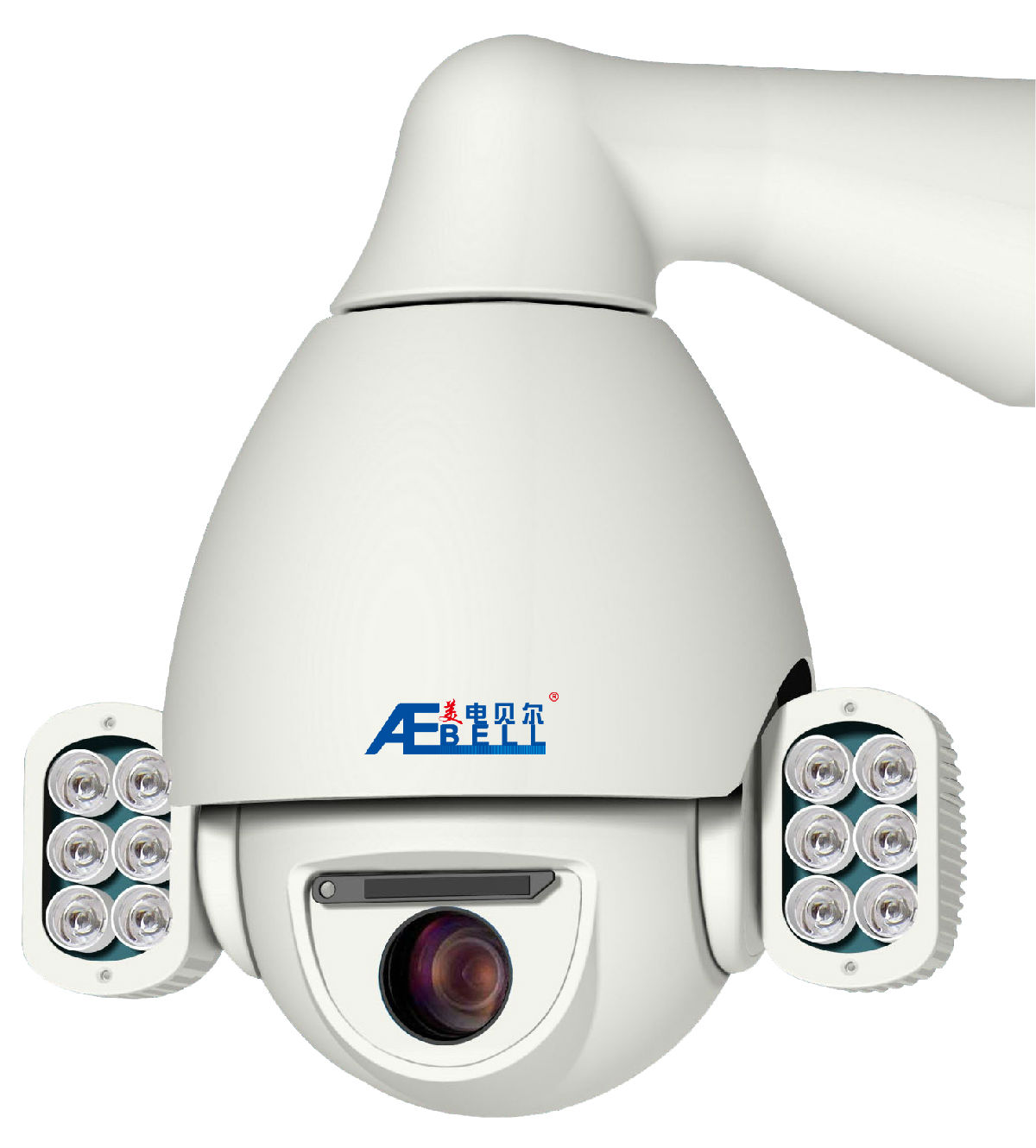 美电贝尔 SVAC星光级高清网络红外球机