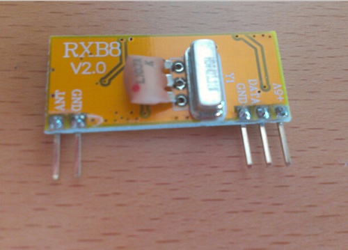 低功耗RXB8超外差高性能稳定遥控接收模块315 433