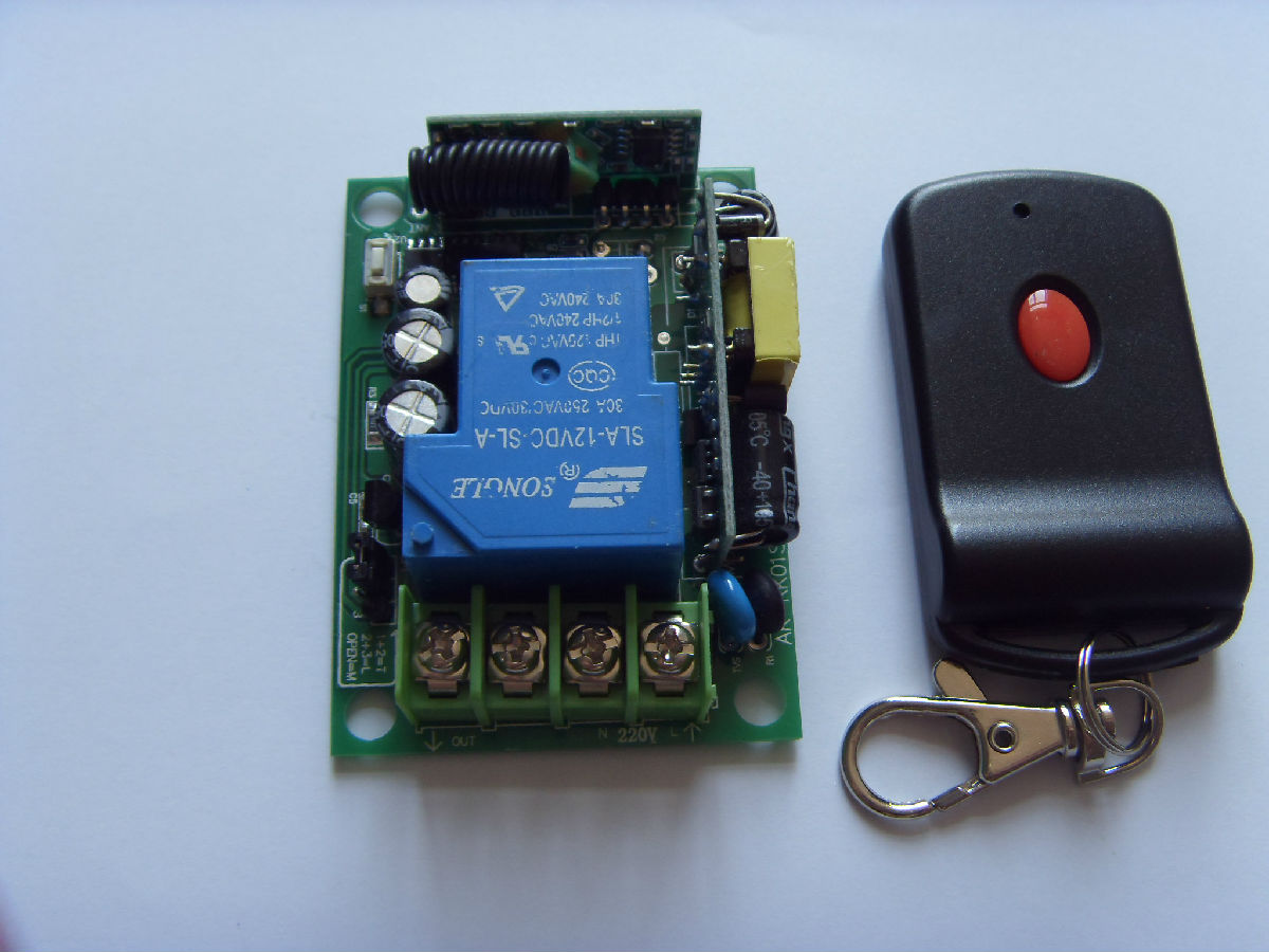 3000W控制器大功率遥控开关/电压80V-220V无线遥控水泵电灯具