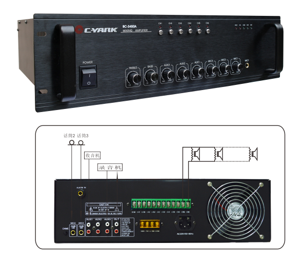 分区式定压功放（3U）