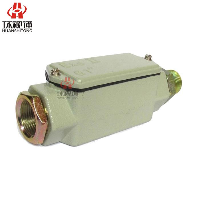   防爆接线盒 直通防爆穿线盒 防爆摄像机接线盒