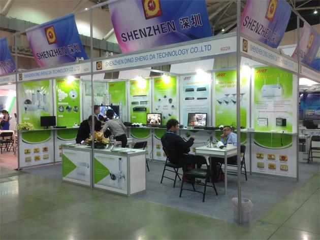 “ART安锐特”品牌台湾安防展会展柜