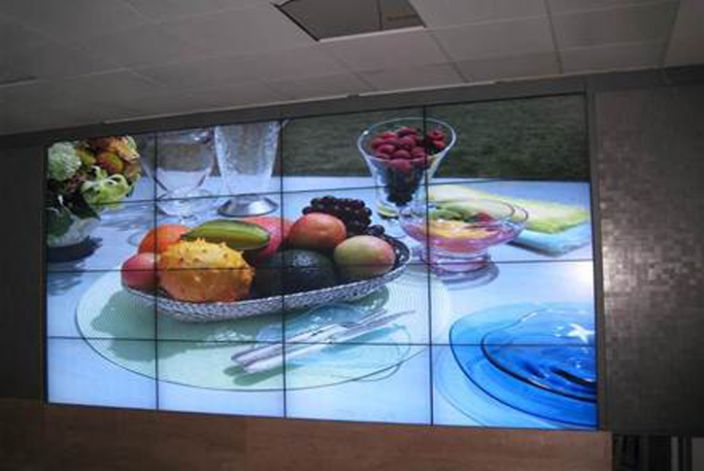 冀州60寸6.5mm液晶拼接电视墙厂家*价格*尺寸 