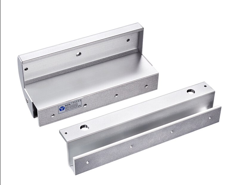 GZ型上下无框玻璃门专用磁力锁支架