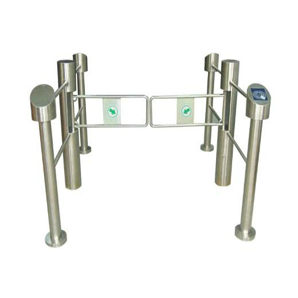 圆柱摆闸带护栏 立柱摆闸 超市摆闸 摆闸通道诚信供应商