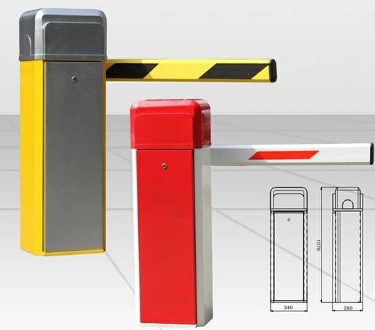 栅栏道闸 停车场系统 蓝牙停车场刷卡系统 小区遥控栏杆电动道闸机