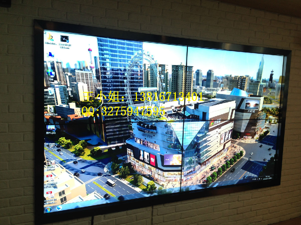 4.9mm双边接缝液晶拼接屏47寸液晶屏接屏