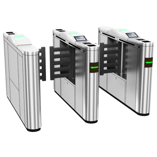 安徽工地LED联动摆闸 工地人员刷卡进出三辊闸