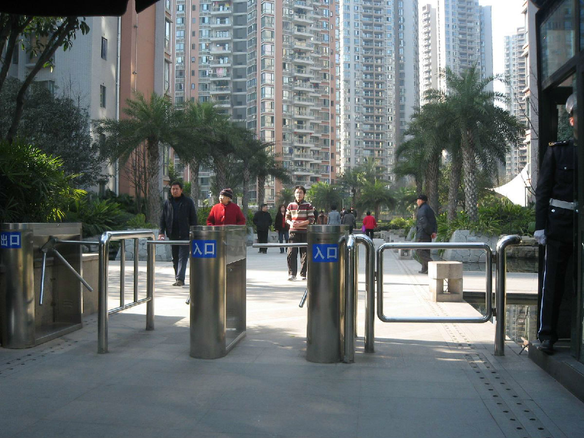 刷卡三辊闸，泉州刷卡感应三辊闸 