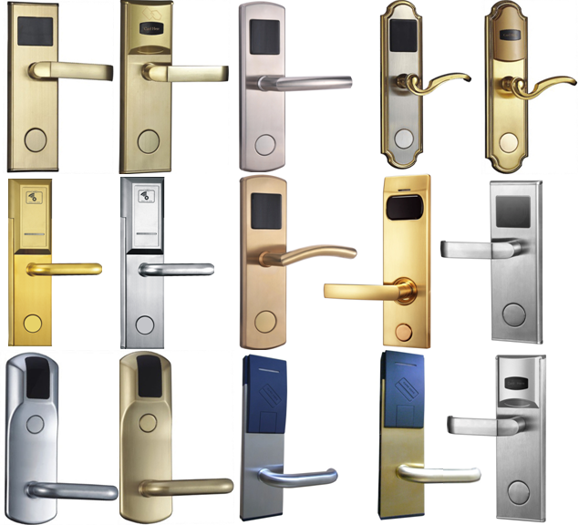 石狮电子感应锁，酒店锁安装，