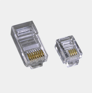 南京普天超五类非屏蔽水晶头  六类水晶头