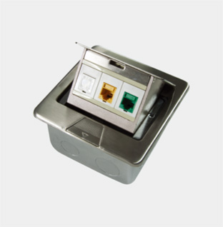 南京普天地板插座  铜地插座