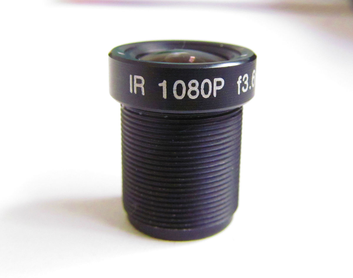 3.6mm高清安防镜头