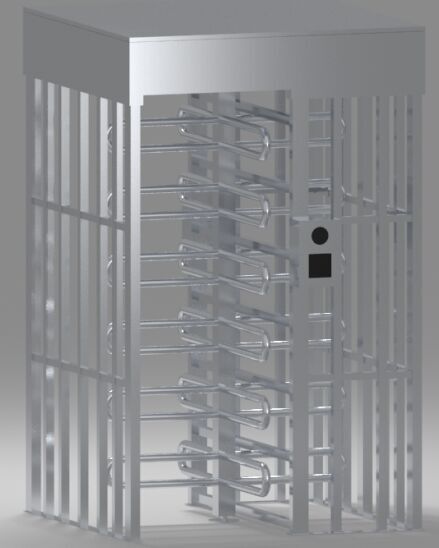 十字弯管全高转闸 人行通道闸