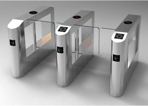 企业人脸门禁摆闸，刷卡考勤高档摆动闸门