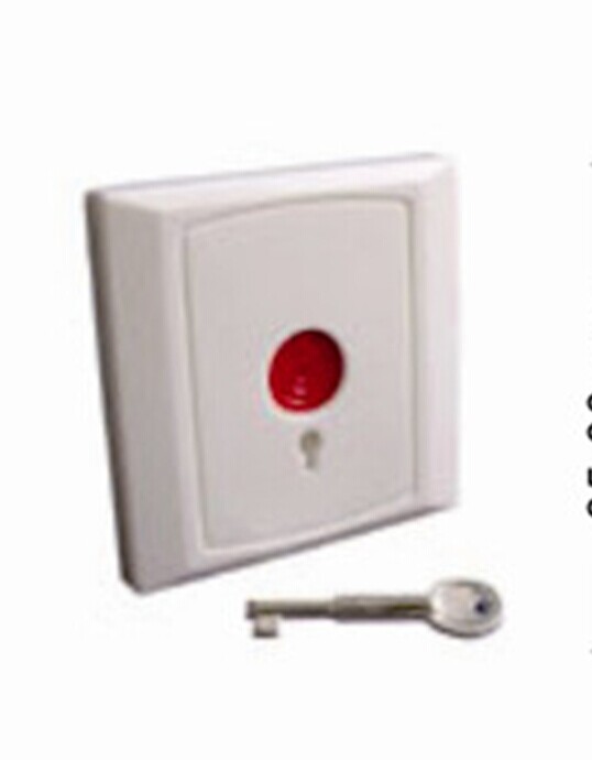 原生ABS材料 紧急按钮 消防防盗紧急按钮86盒开关白色按钮开关