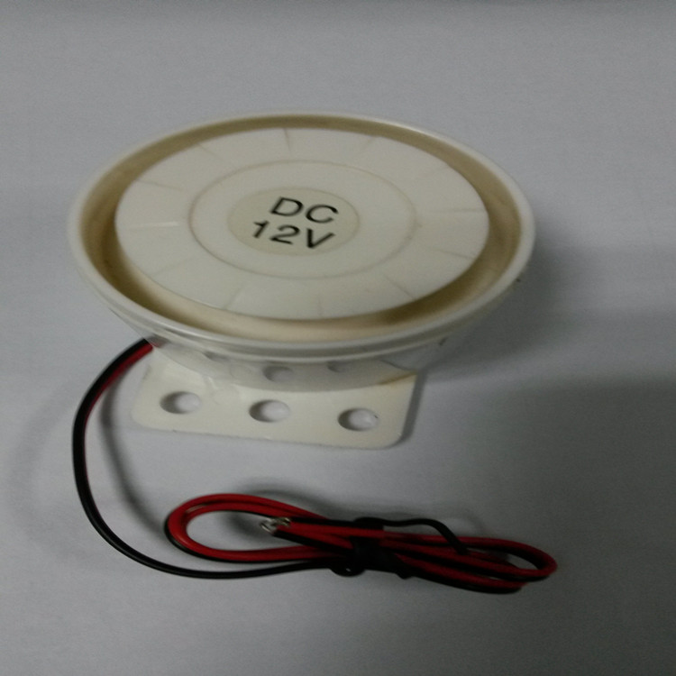  防盗报警喇叭 汽车报警器喇叭有源/无源报警喇叭外接扬声器喇叭