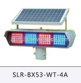 智能交通太阳能爆闪灯交通警示灯