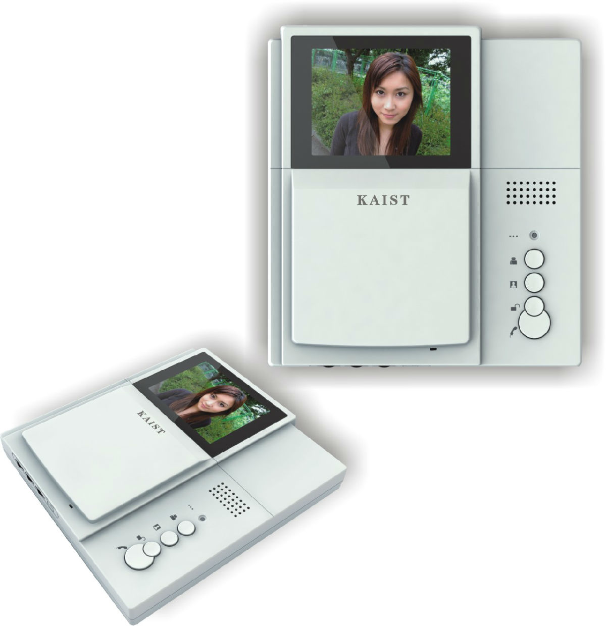 彩色4.3寸可视对讲主机