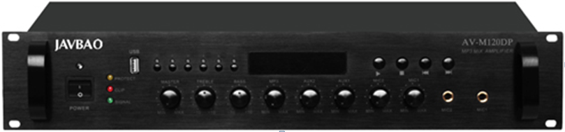 带MP3合并式广播功放(六分区)